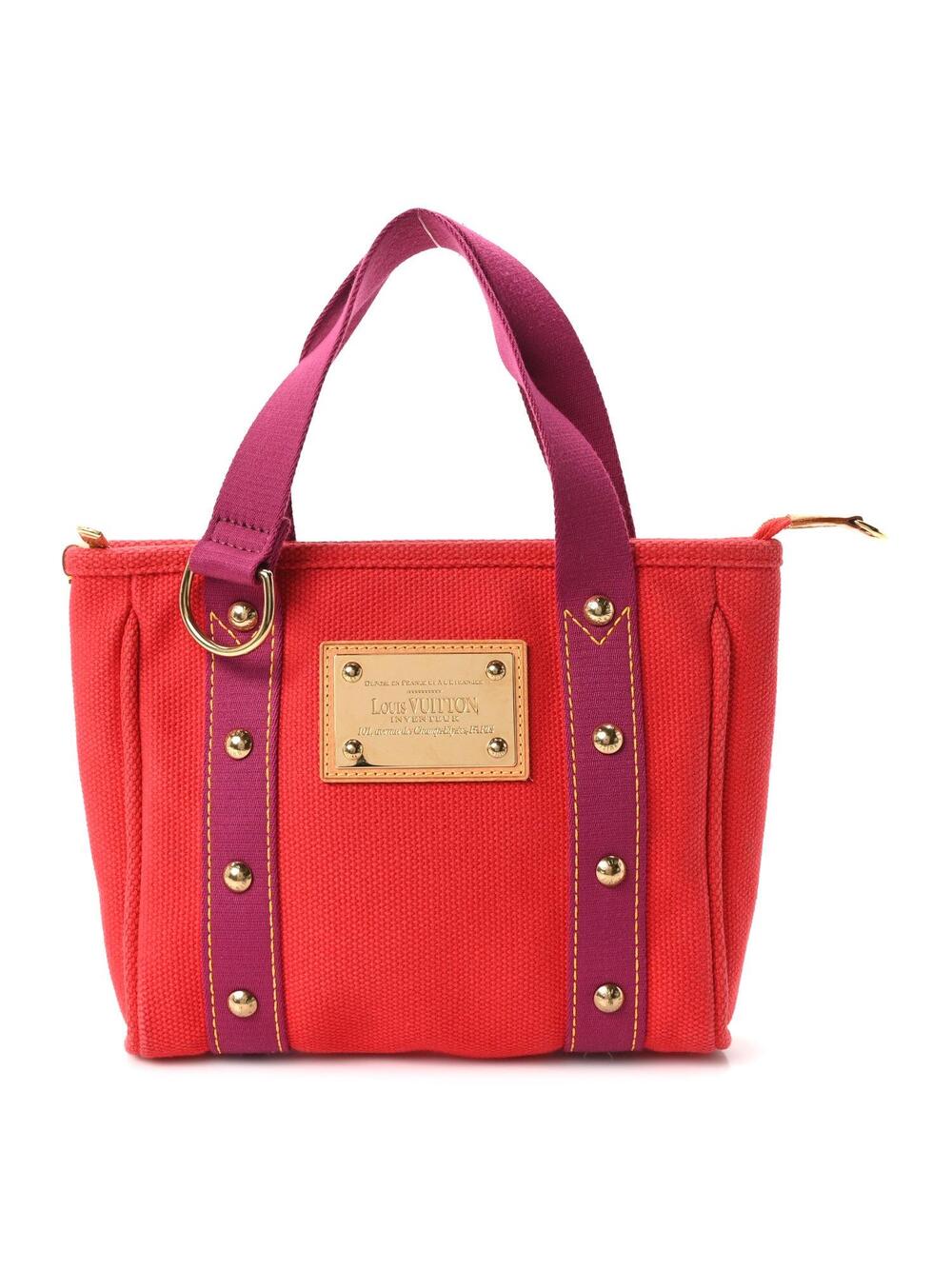 Louis Vuitton Antigua Cabas Pm Red #352180L49B